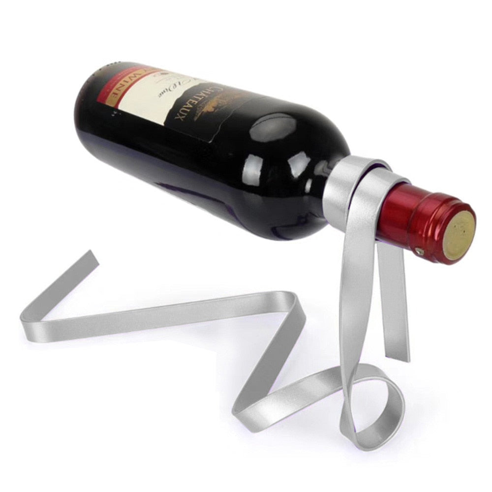 Magic Floating Wine Bottle Holder - Unique Wine Rack for Fascinating Decor and Perfect Gifts