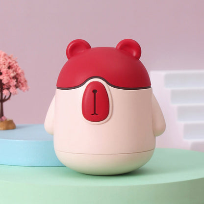 Adorable Bear Mini Desktop Humidifier - Cute Pet Cartoon Design, USB-Powered