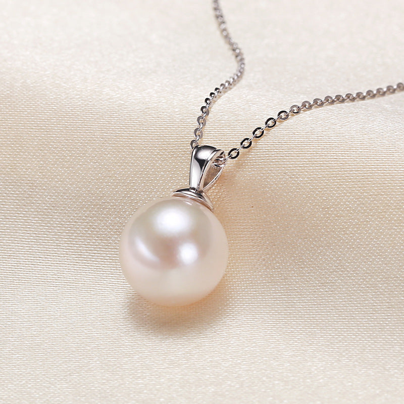 Silver Pearl Necklace