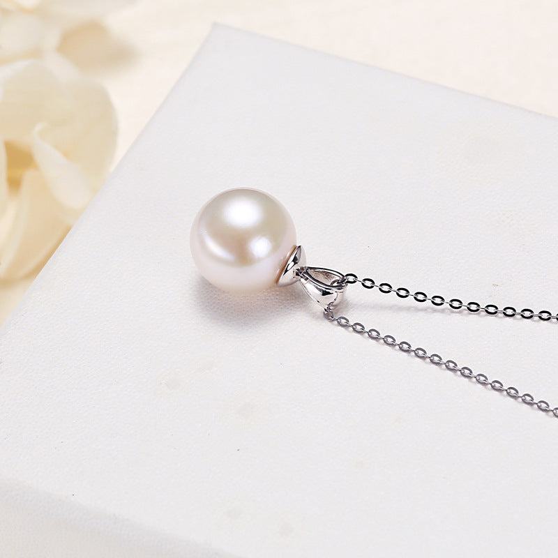 Silver Pearl Necklace