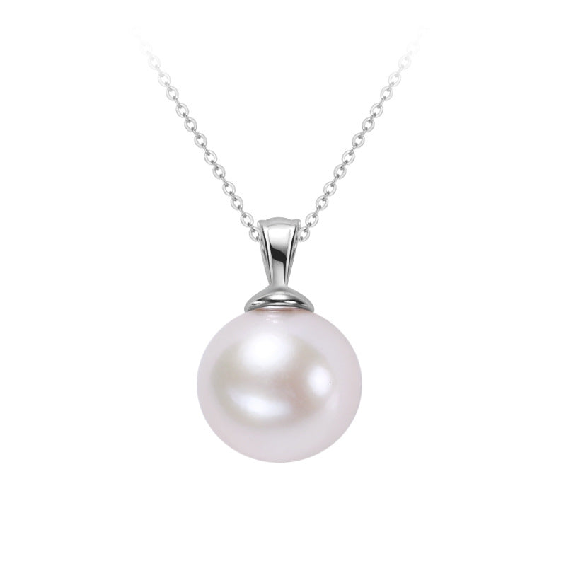 Silver Pearl Necklace