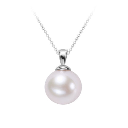 Silver Pearl Necklace