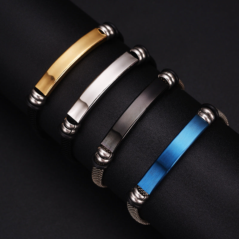 Men's Vintage Stainless Steel Bracelet