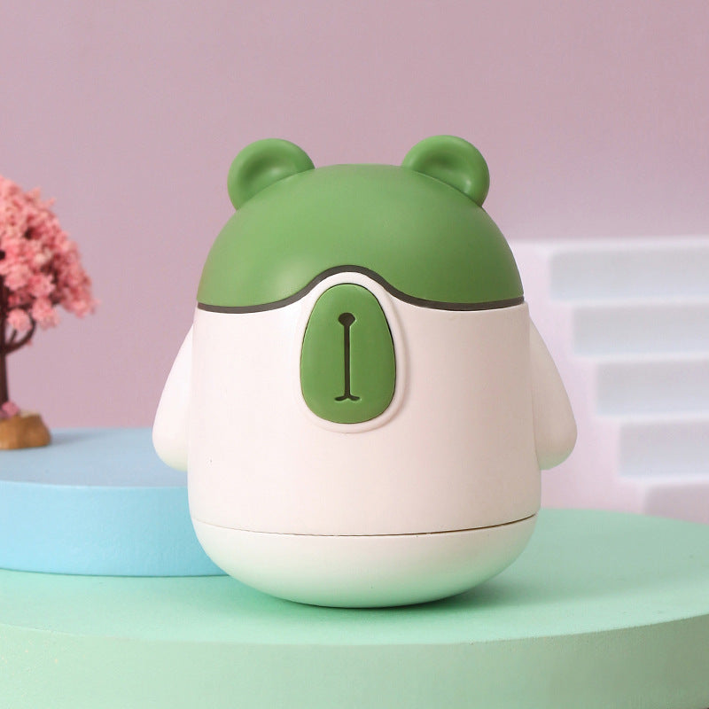 Adorable Bear Mini Desktop Humidifier - Cute Pet Cartoon Design, USB-Powered